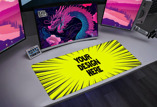 900 x 400 Desk Pad Custom Design