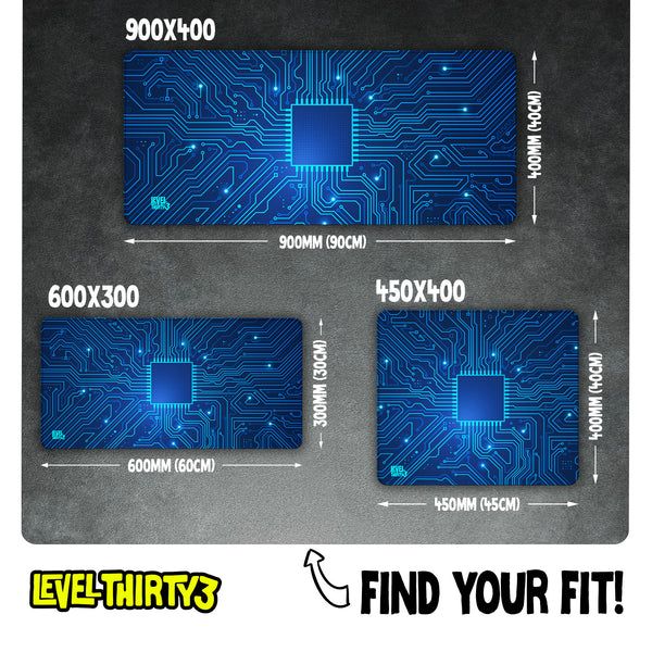 CIRCUIT BOARD BLUE