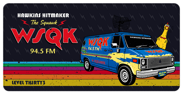 WSQK 94.5FM Desk Pad