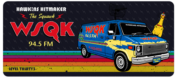 WSQK 94.5FM Desk Pad