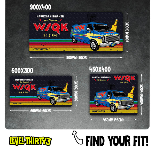 WSQK 94.5FM Desk Pad